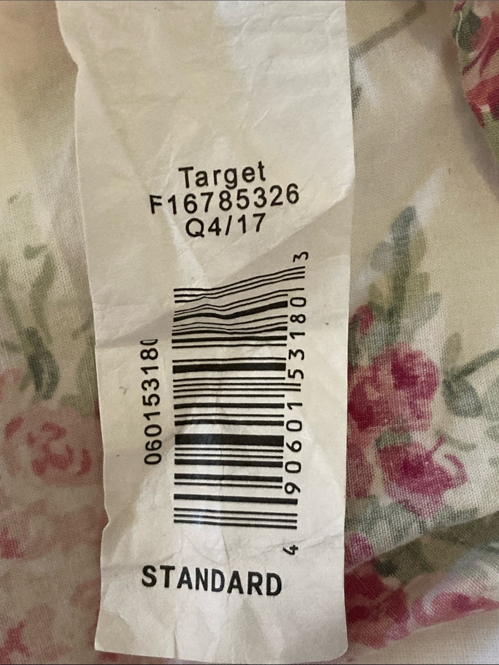 Simply Shabby Chic Quilted Pillow Shams White with Pink Roses Set of 2 by Target - Picture 4 of 8